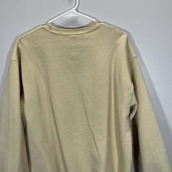 Gildan Womens Taylor Swift Taylor’s Version Tan Fleece Lined Crewneck Sweatshirt - Picture 9 of 11